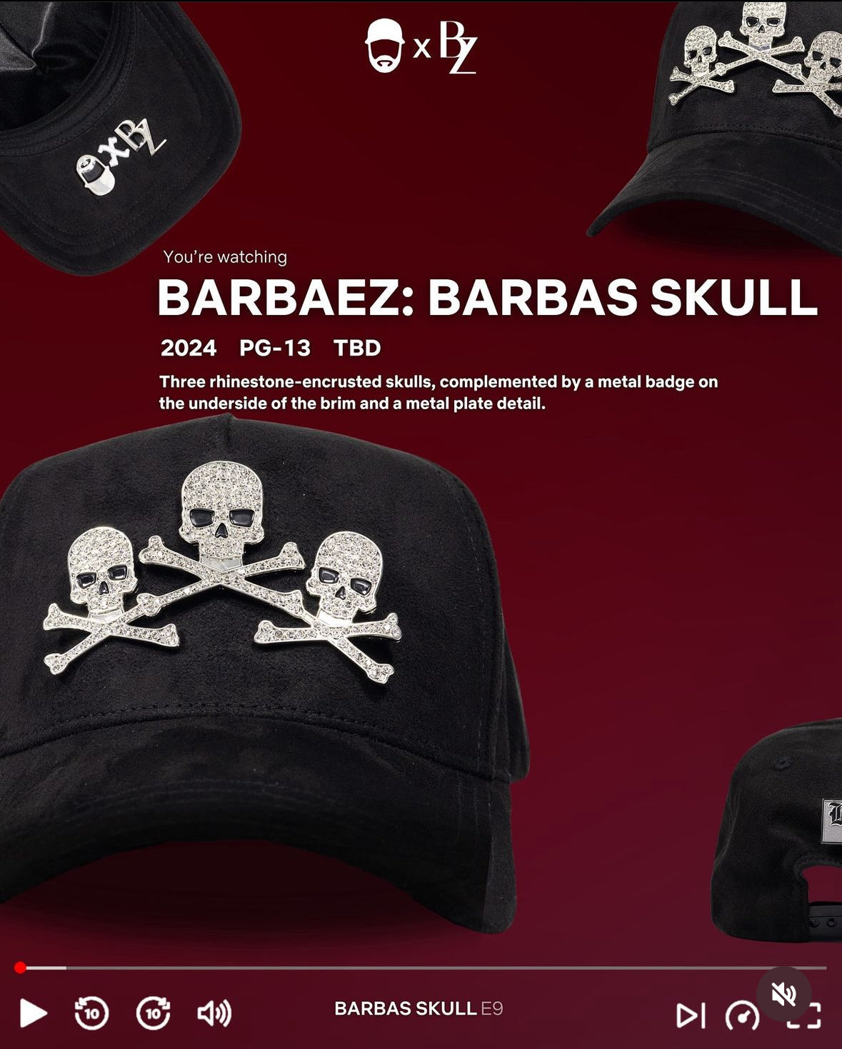 BARBAS SKULL 1/100 Edición Limitada - BELICO IMPERIAL