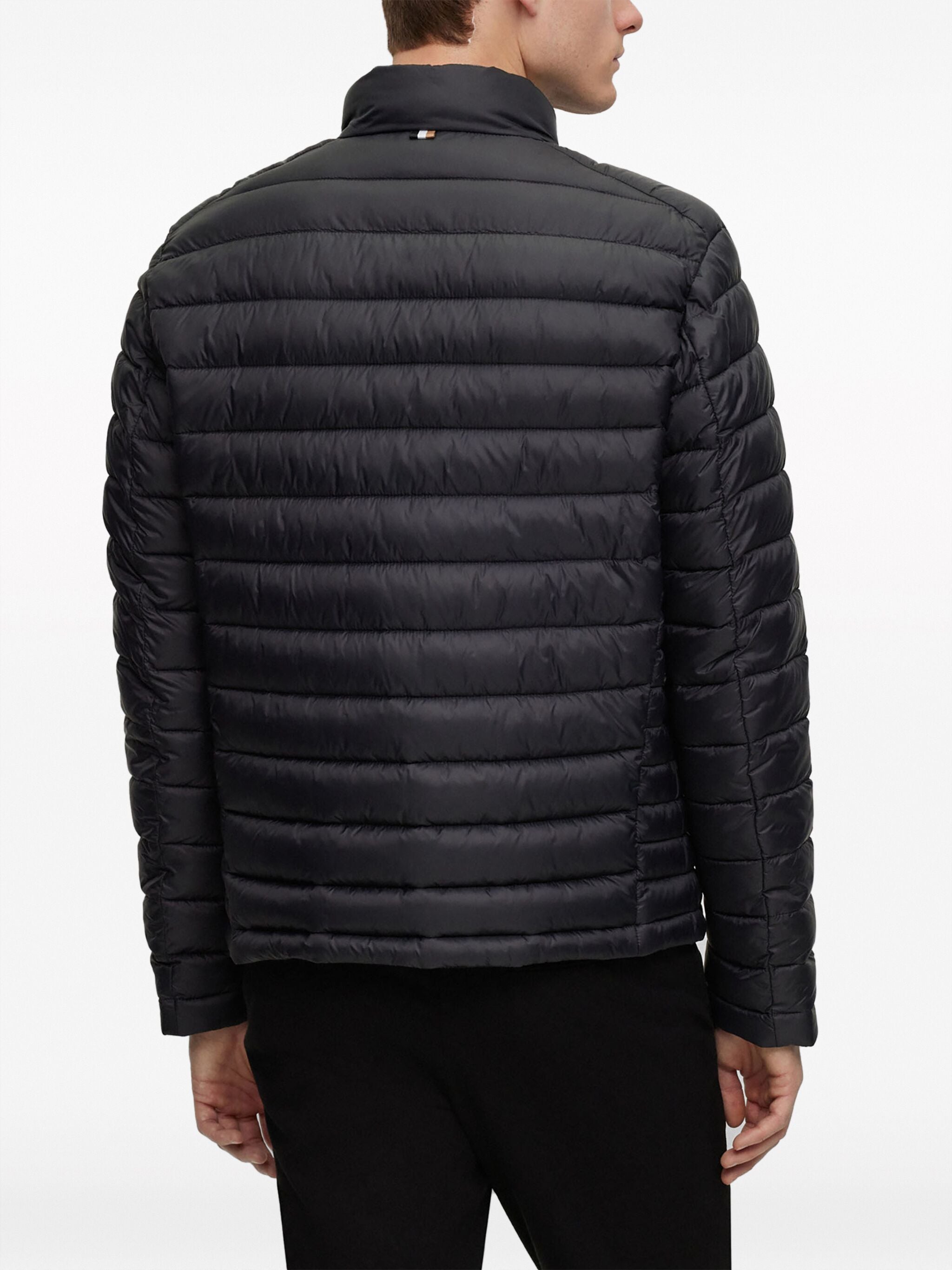 BOSS Chamarra Capitonada con logo. - BELICO IMPERIAL