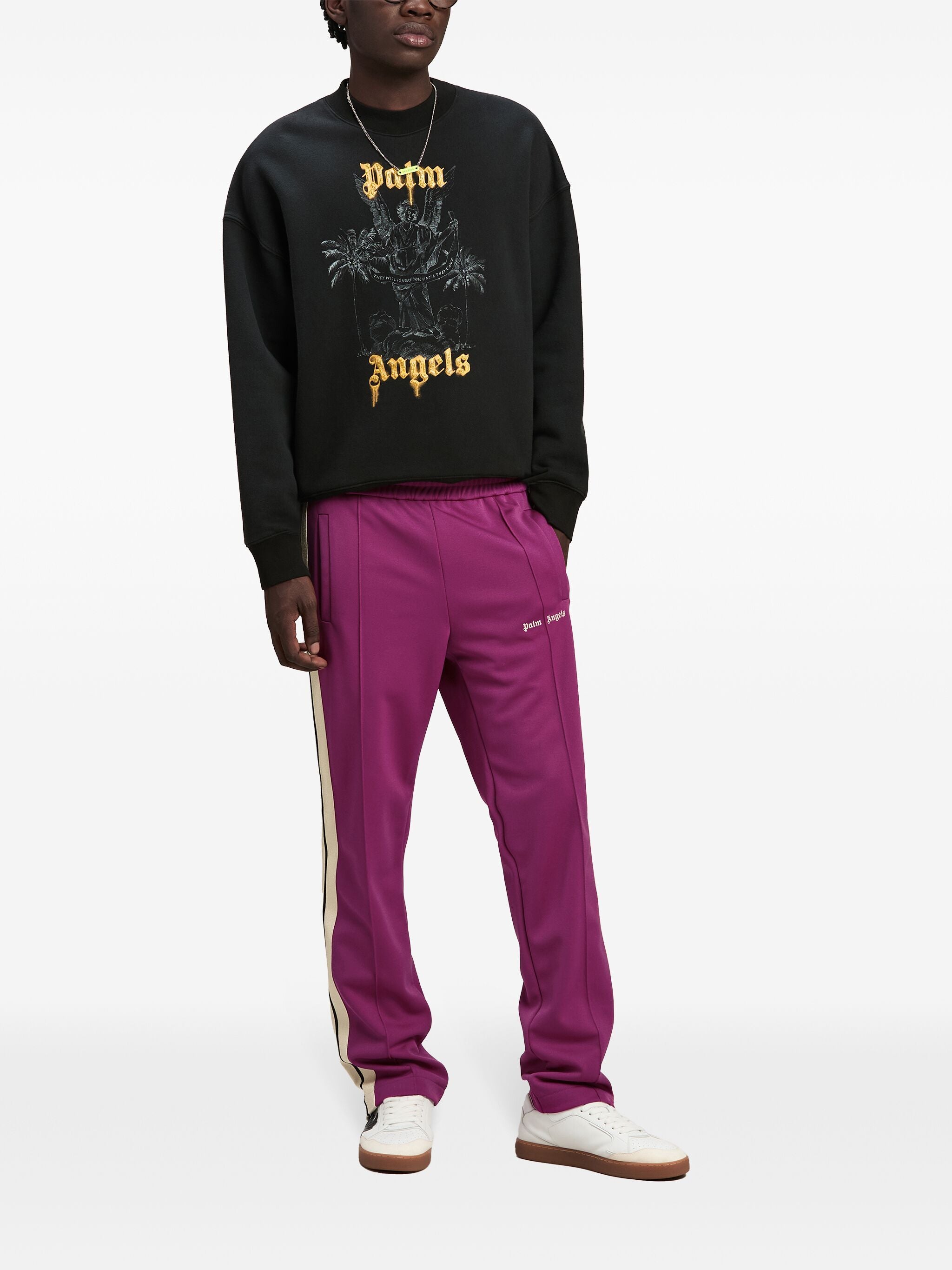 Sudadera Palm Angels con logo estampado - BELICO IMPERIAL