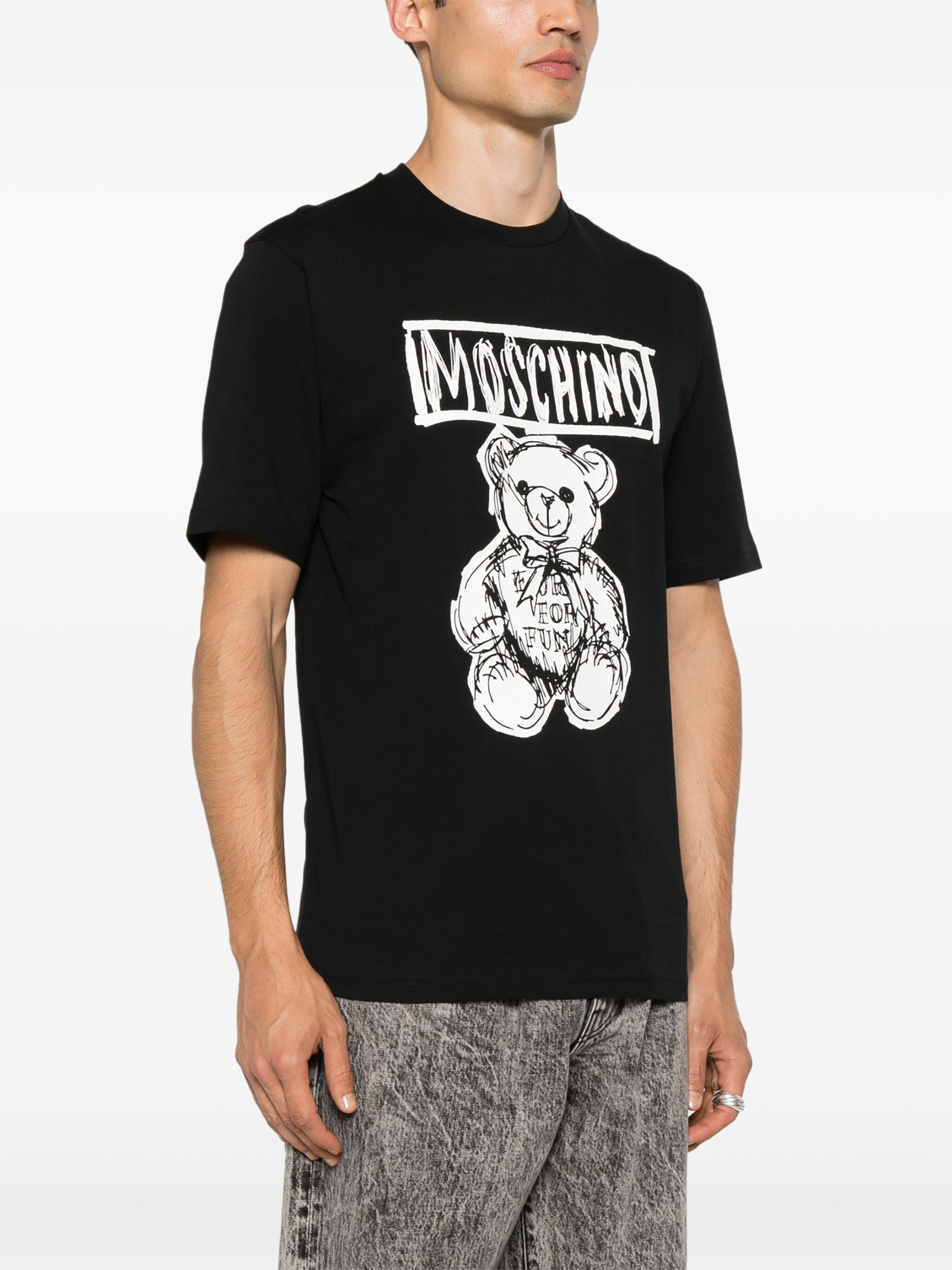 Moschino Playera con diseño. - BELICO IMPERIAL