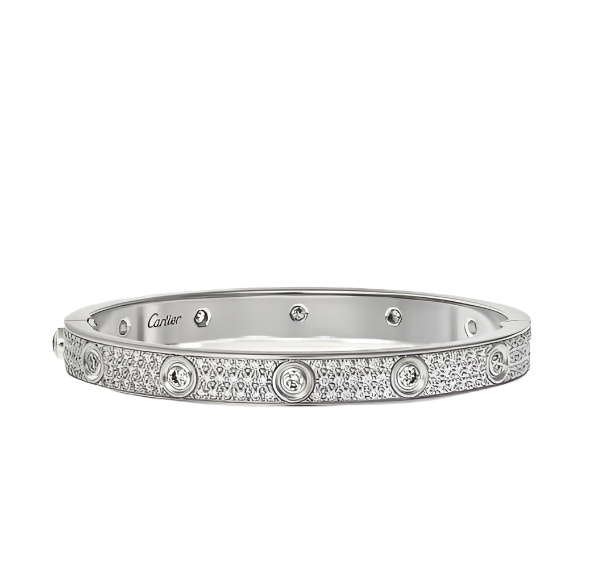 Cartier Pulsera Love Pavé Diamantes - BELICO IMPERIAL