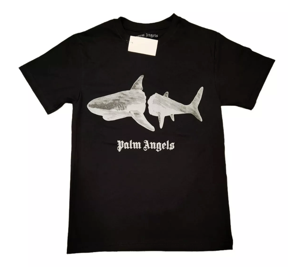 PLAYERA Palm Angels SHARK - BELICO IMPERIAL