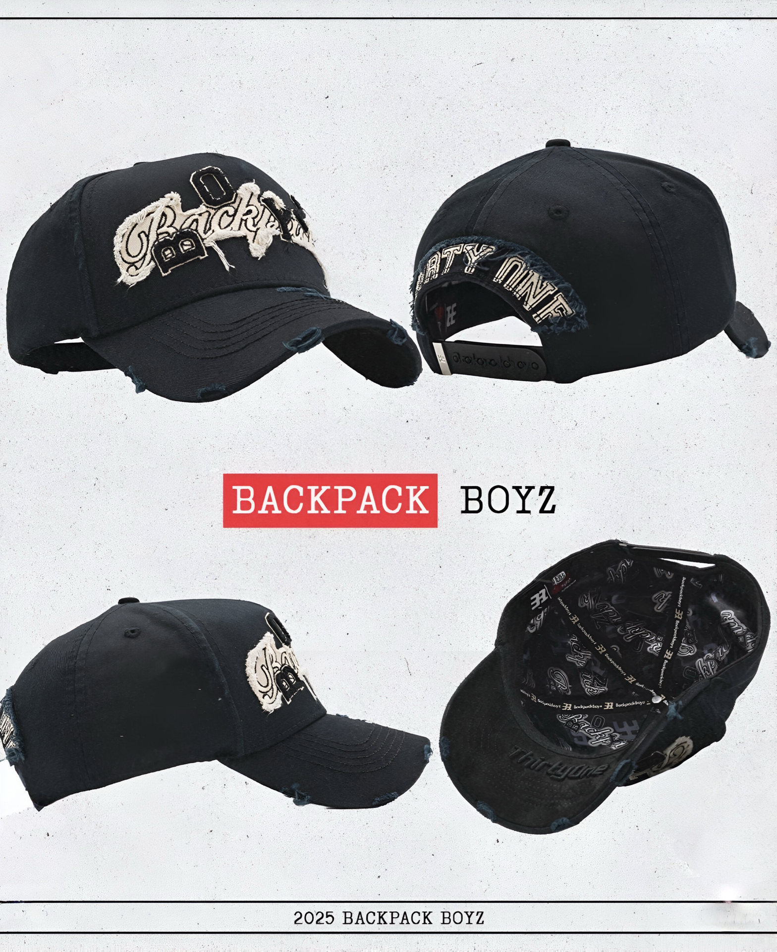 31 HATS X BACKPACK BOYZ “BACKPACK BOYZ FULL SET