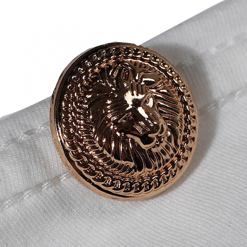 PLAYERA BALMAIN PAIRS - BELICO IMPERIAL